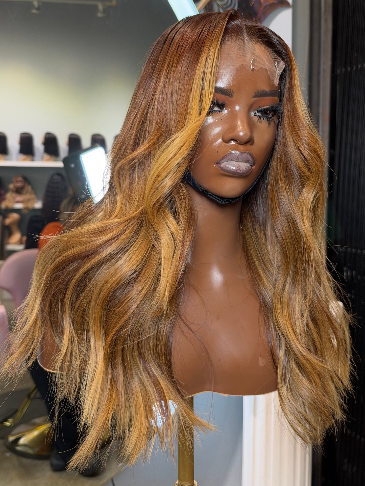 Raw Vietnamese hair wig made with a lace closure 5X5.